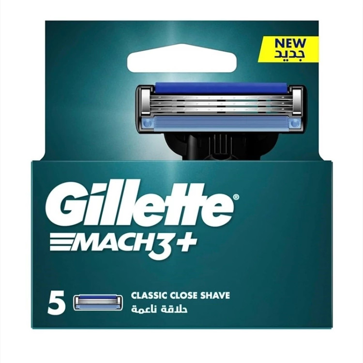 یدک تیغ اصلاح مدل مچ تری ژیلت 5 عددی Gillette MACH3