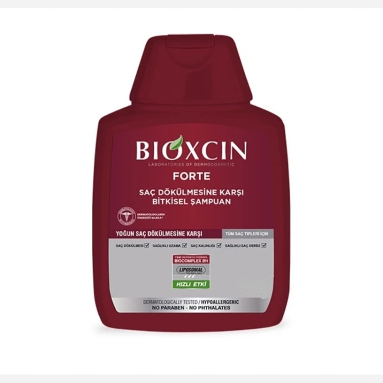 شامپو ضدریزش موی شدید بیوکسین مدل فورت Forte حجم 100 میل