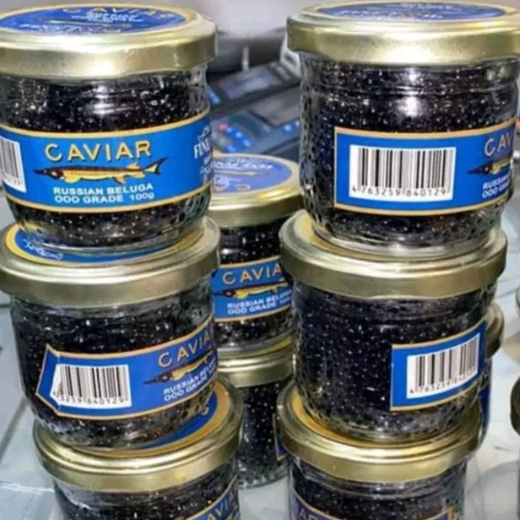 بلوگا آذربایجان وزن 100 گرم ا Beluga Caviar