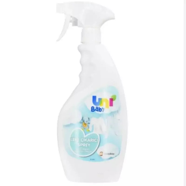 اسپری لکه بر و ضدعفونی کننده لباس کودک Uni مدل Leke Cikarici حجم 500 میل Uni Baby Leke Cikarici Spray 500ml8