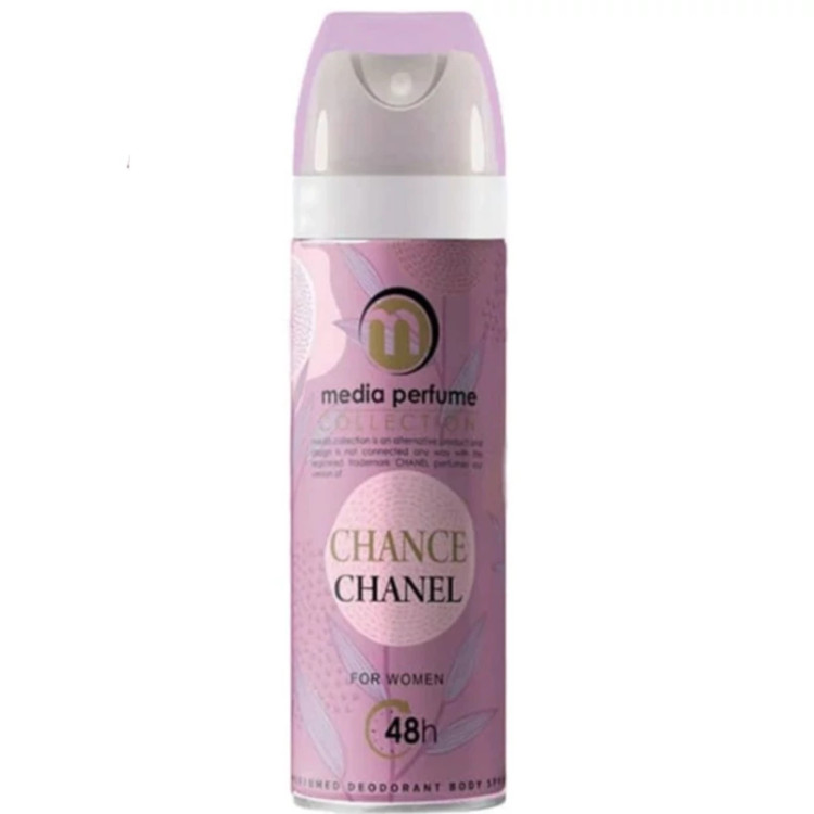 اسپری بدن مدیا رایحه چنس چنل CHANCE CHANEL زنانه حجم 200 میلی لیتری