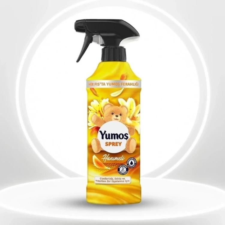 اسپری خوشبو کننده یوموش 450 میل yumosh مدل LOTUS رایحه گل نیلوفر