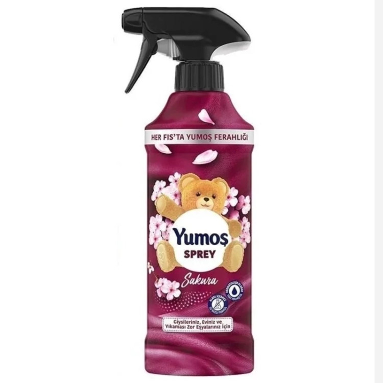 اسپری خوشبو کننده یوموش 450 میل yumosh مدل SAKURA رایحه گل ساکورا