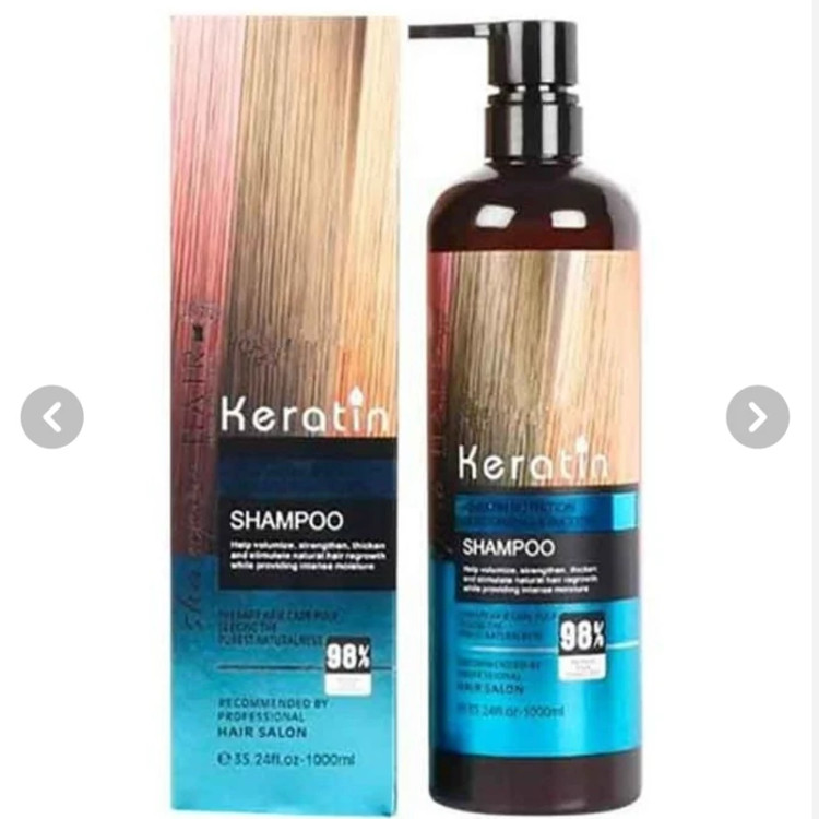 شامپو و ماسک بدون سولفات 98 درصد کراتین-Keratin مدل Hair