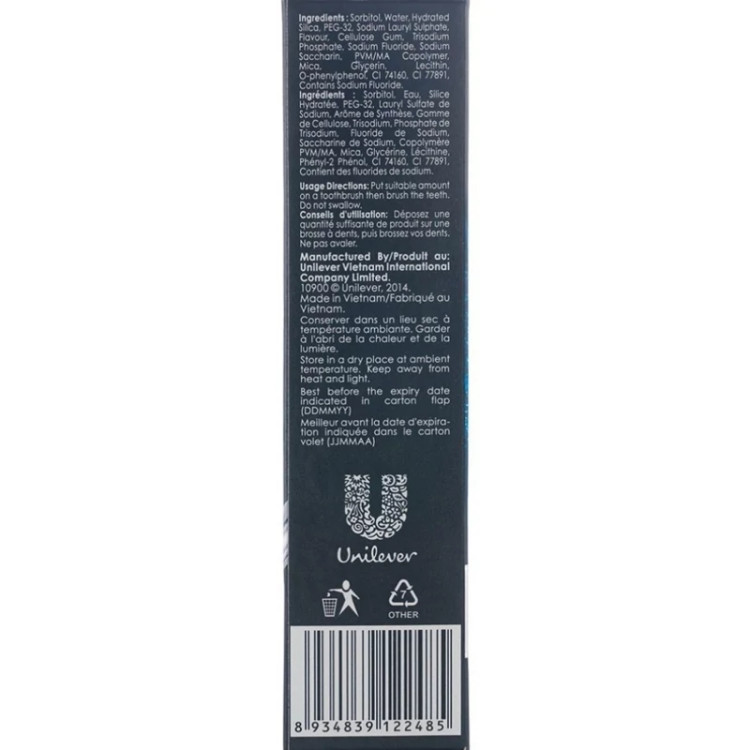 خمیر دندان ژلی سفیدکننده کلوز آپ مدل diamond attention حجم100 گرم Close up whitening gel toothpaste diamond attention m