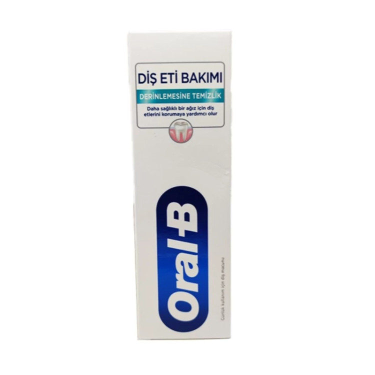 خمیر دندان اورال بی oral be مراقبت از لثه و تمیز کننده قوی مدل DIC ETI BAKIMI حجم 65 میل