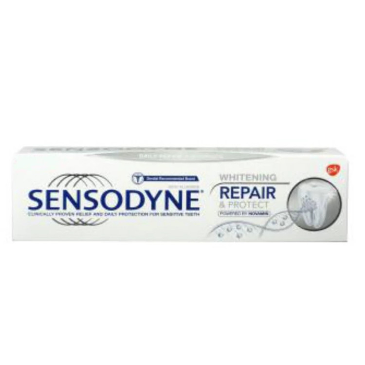 خمیر دندان سفید کننده سنسوداین مدل Repair And Protect اروپایی حجم 75 میلی لیتر