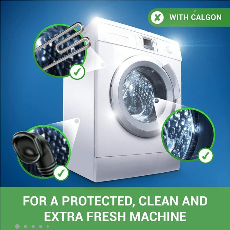 قرص جرم گیر ماشین لباسشویی کالگون Calgon ترکیه 15 عددی