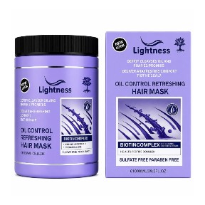 ماسک مو لایتنس کنترل چربی 1000 میل Lightness Oil Control Hair Mask